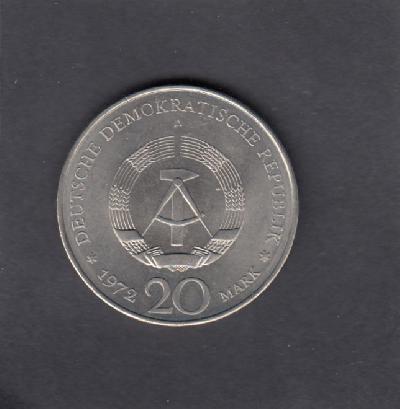 Beschrijving: 20 Mark  F.SCHILLER